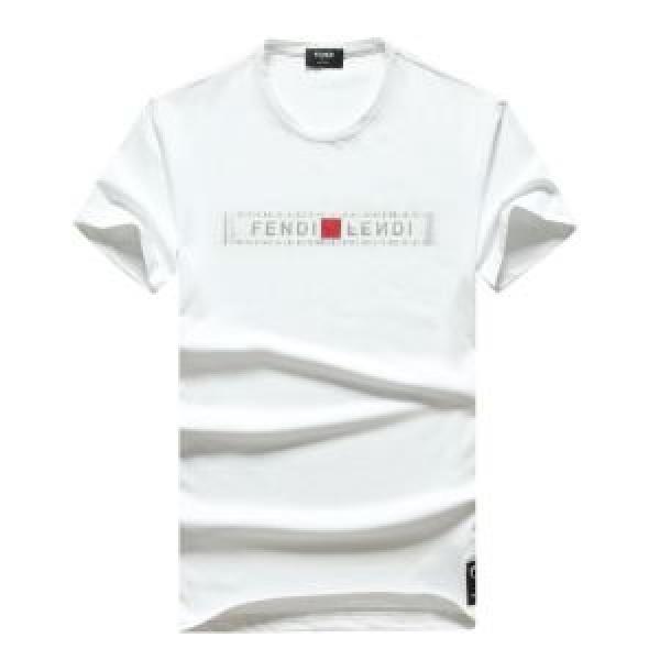半袖Tシャツ 3色可選 確定となる上品 フェンディ最もオススメ  FENDI  人気が継続中