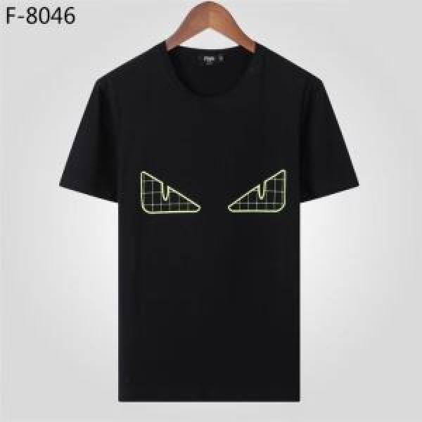 2色可選 半袖Tシャツ 是非ともオススメしたい フェンディ 20SSトレンド FENDI 素敵なアイテム