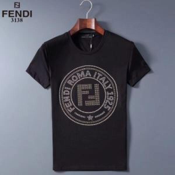 2色可選 トレンド最先端のアイテム フェンディ FENDI 半袖Tシャツ どのアイテムも手頃な価格で