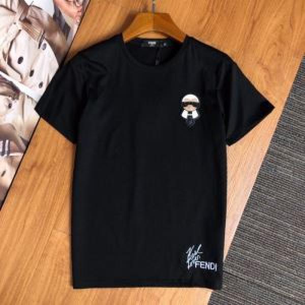 2026春新作 半袖Tシャツ 2色可選 ファッショニスタを中心に新品が非常に人気 フェンディ FENDI