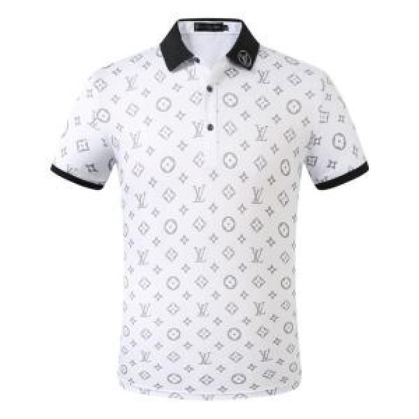 2色可選 差をつけたい人にもおすすめ 半袖Tシャツ 飽きもこないデザイン ルイ ヴィトン LOUIS VUITTON