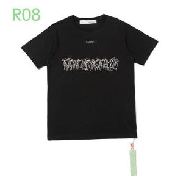 ストリート系に大人気 半袖Tシャツ 2色可選 20新作です Off-White オフホワイト デザインお洒落