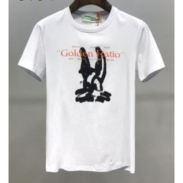 2色可選 通勤通学どちらでも使え 半袖Tシャツ 価格も嬉しいアイテム Off-White オフホワイト