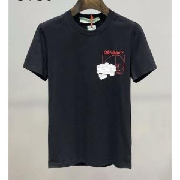 2色可選  2026モデル 半袖Tシャツ スタイルアップ Off-White オフホワイト ストリート感あふれ