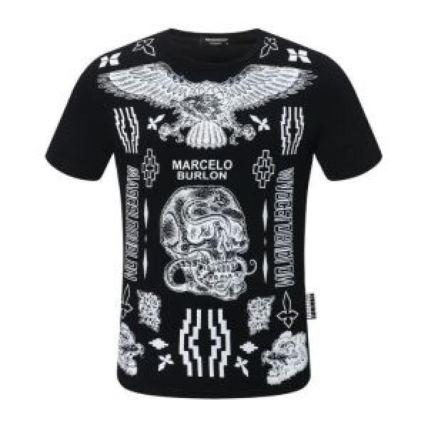 2026話題の商品 多色可選 フィリッププレイン PHILIPP PLEIN 飽きもこないデザイン 半袖Tシャツ人気は今季も健在