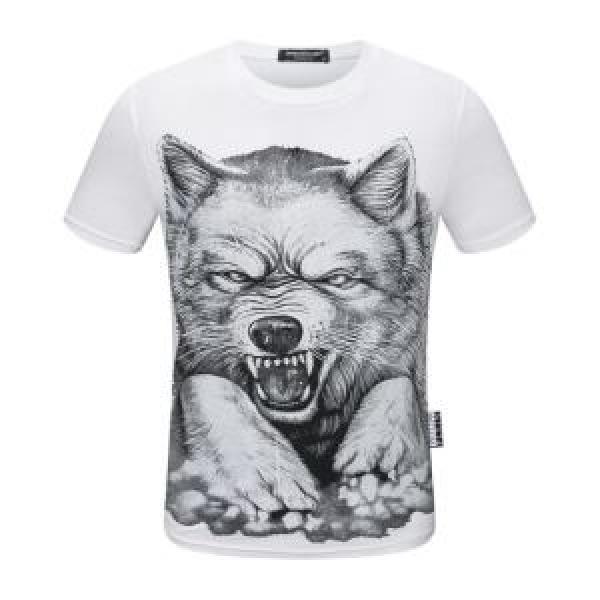 多色可選 2026年春限定 半袖Tシャツ 一番手に入れやすい フィリッププレイン PHILIPP PLEIN