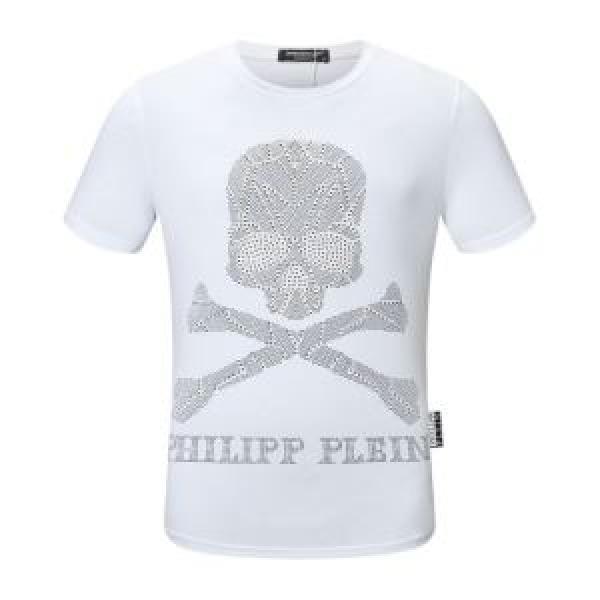 3色可選 注目を集めてる フィリッププレイン PHILIPP PLEIN 海外限定ライン 半袖Tシャツ十分上品