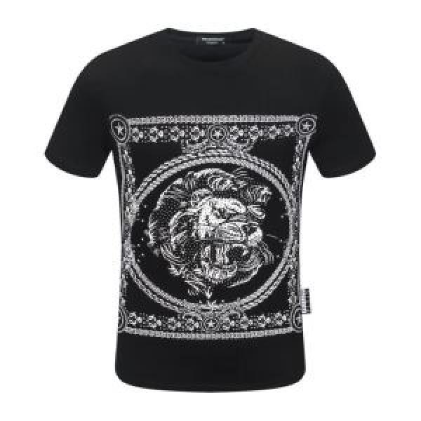 多色可選  2026モデル 半袖Tシャツ スタイルアップ フィリッププレイン ストリート感あふれ PHILIPP PLEIN