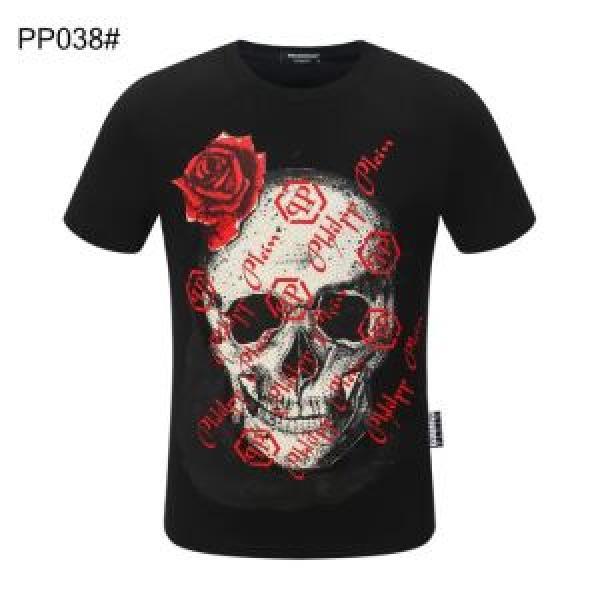 フィリッププレイン飽きもこないデザイン多色可選   PHILIPP PLEIN 今季の主力おすすめ 半袖Tシャツ