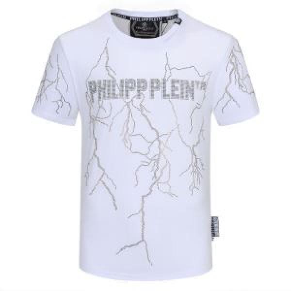 PHILIPP PLEIN 3色可選 普段のファッション フィリッププレイン  大人気のブランドの新作 半袖Tシャツ