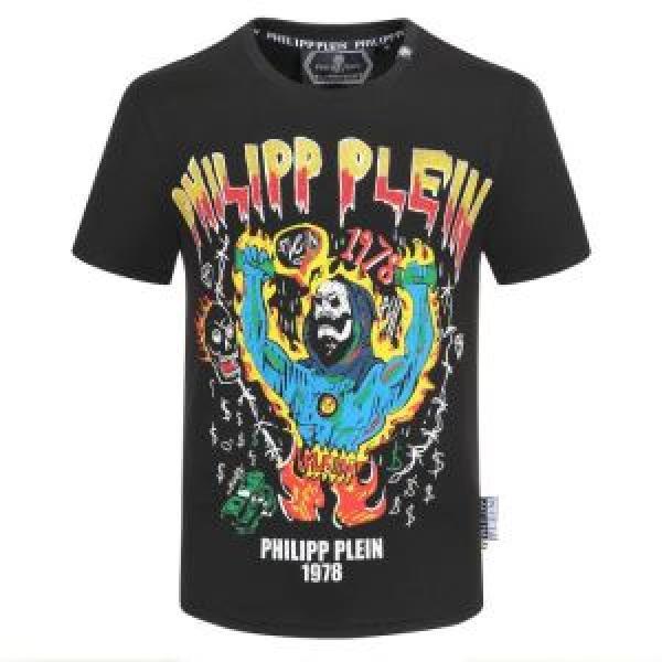確定となる上品 2色可選 半袖Tシャツ 取り入れやすい フィリッププレイン PHILIPP PLEIN 最もオススメ