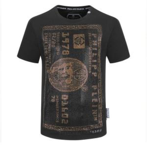 2色可選 半袖Tシャツ 春夏コレクション新品 フィリッププレイン 普段見ないデザインばかり PHILIPP PLEIN