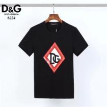 2色可選  2026モデル 半袖Tシャツ スタイルアップ ドルチェ＆ガッバーナ Dolce&Gabbana