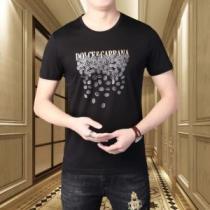 どのアイテムも手頃な価格で 半袖Tシャツ 3色可選 ストリート系に大人気 ドルチェ＆ガッバーナ Dolce&Gabbana