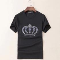 ファッショニスタを中心に新品が非常に人気 3色可選 ドルチェ＆ガッバーナ Dolce&Gabbana 2026春新作 半袖Tシャツ