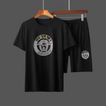 VERSACEメドゥーサ ロゴ ヴェルサーチ コピー Ｔシャツ セットア...