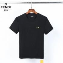 2色可選 大活躍する フェンディ FENDI 普段見ないデザインばかり 半袖Tシャツ 大人気柄