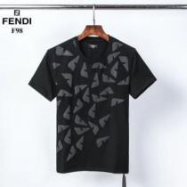 半袖Tシャツ 累積売上総額第１位 2色可選 フェンディ普段のファッション  FENDI 20SS☆送料込