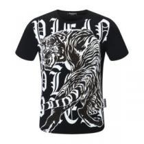 半袖Tシャツ 3色可選 試してみよう フィリッププレイン 手の届くプライスが魅力的 PHILIPP PLEIN