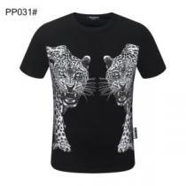 着こなしを楽しむ 半袖Tシャツ 多色可選 有名ブランドです フィリッププレイン PHILIPP PLEIN
