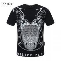 半袖Tシャツ この時期の一番人気は 3色可選 フィリッププレイン PHILIPP PLEIN シンプルなファッション