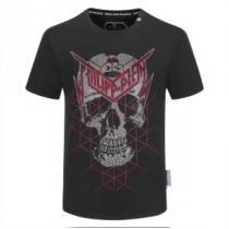 春夏コレクション新品 フィリッププレイン PHILIPP PLEIN 普段見ないデザインばかり 半袖Tシャツ
