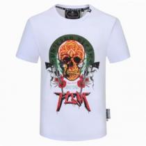 半袖Tシャツ 2色可選 非常にシンプルなデザインな フィリッププレイン PHILIPP PLEIN