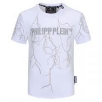 PHILIPP PLEIN 3色可選 普段のファッション フィリッププレイン  大人気のブランドの新作 半袖Tシャツ