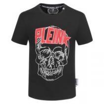 フィリッププレイン2色可選  2年以上連続１位獲得 PHILIPP PLEIN エレガントな雰囲気 半袖Tシャツ