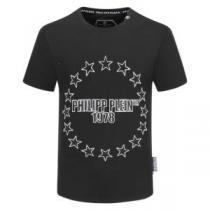 2色可選 この時期の一番人気は フィリッププレイン PHILIPP PLEIN シンプルなファッション 半袖Tシャツ
