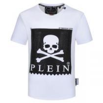トレンド最先端のアイテム 2色可選 半袖Tシャツ どのアイテムも手頃な価格で フィリッププレイン PHILIPP PLEIN