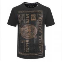 2色可選 半袖Tシャツ 春夏コレクション新品 フィリッププレイン 普段見ないデザインばかり PHILIPP PLEIN