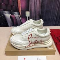 2色可選 クリスチャンルブタン手頃価格でカブり知らず  Christian Louboutin 素敵なアイテム ランニングシューズ