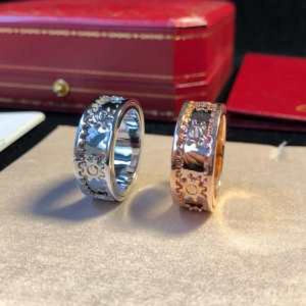 CARTIER 程よい最新作 リング/指輪 普段見ないデザインばかり カルティエ 春夏コレクション新品.225.