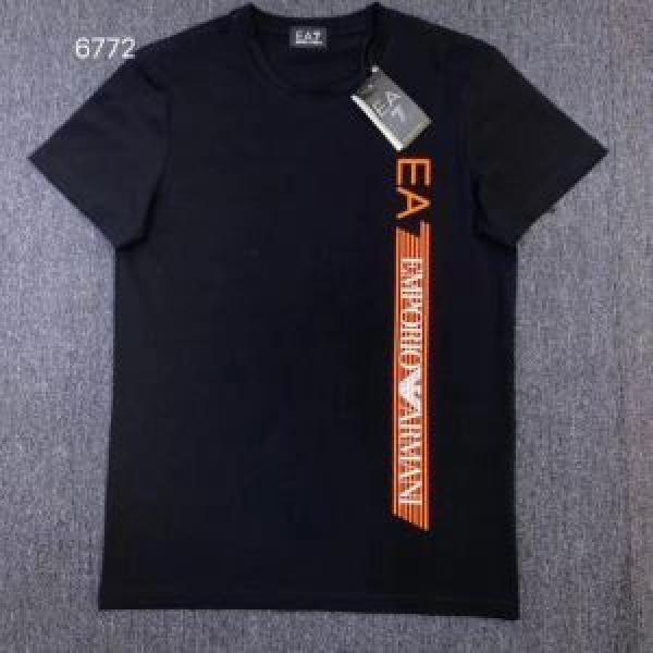 さらに魅力的 アルマーニ ARMANI3色可選  シンプルなファッション 半袖Tシャツ  2026モデル