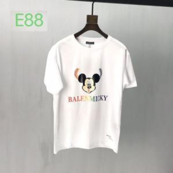 確定となる上品 バレンシアガ2色可選  BALENCIAGA 海外でも大人気 半袖Tシャツ 日本未入荷カラー