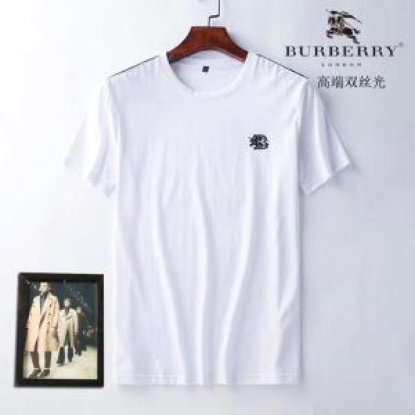 3色可選 バーバリーどのアイテムも手頃な価格で  BURBERRY トレンド最先端のアイテム 半袖Tシャツ