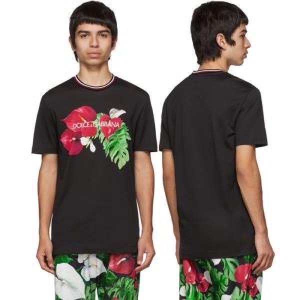ドルチェ＆ガッバーナおしゃれに大人の必見  Dolce&Gabbana 絶対に見逃せない 半袖Tシャツ 老舗ブランド