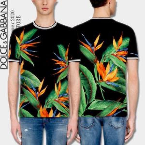 2色可選 確定となる上品 半袖Tシャツ 取り入れやすい ドルチェ＆ガッバーナ Dolce&Gabbana