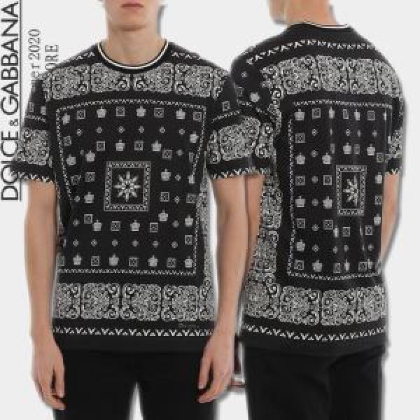 世界共通のアイテム 半袖Tシャツ 海外限定ライン ドルチェ＆ガッバーナ Dolce&Gabbana  試してみよう