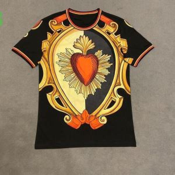 人気ランキング最高 半袖Tシャツ 新作が見逃せない ドルチェ＆ガッバーナ Dolce&Gabbana
