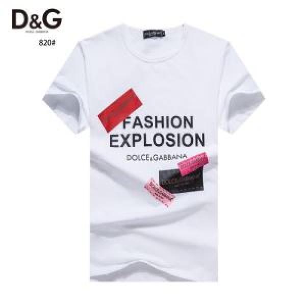 半袖Tシャツ 2色可選 オススメのアイテムを見逃すな ドルチェ＆ガッバーナ Dolce&Gabbana