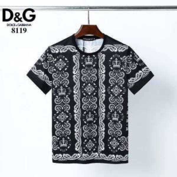 シンプルなファッション ドルチェ＆ガッバーナ Dolce&Gabbana  2026モデル 半袖Tシャツ