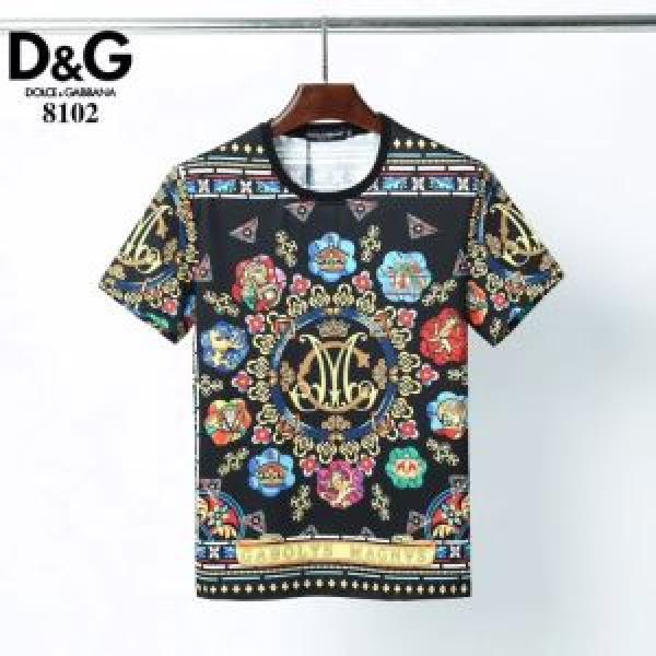 ドルチェ＆ガッバーナストリート界隈でも人気  Dolce&Gabbana 20新作です 半袖Tシャツ