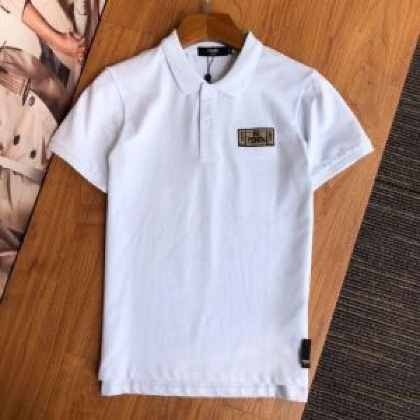 2色可選 フェンディ飽きもこないデザイン  FENDI 今季の主力おすすめ 半袖Tシャツ人気は今季も健在