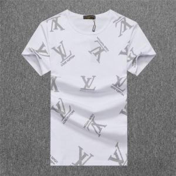 海外でも人気なブランド 半袖Tシャツ 2色可選 幅広いアイテムを展開 ルイ ヴィトン LOUIS VUITTON