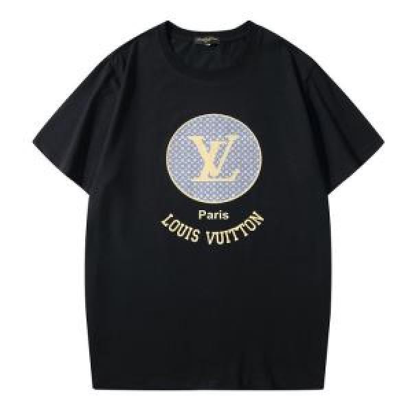 ルイ ヴィトン大幅割引価格 2色可選  LOUIS VUITTON 今年の春トレンド 半袖Tシャツ 大人の新作こそ