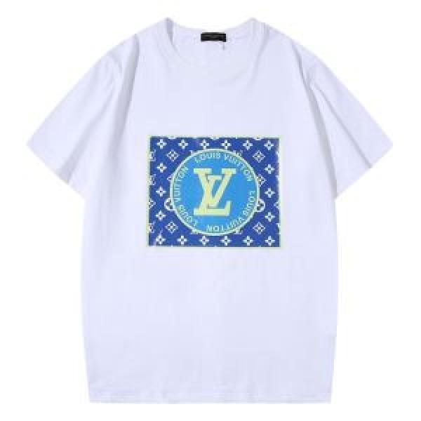 おしゃれに大人の必見 2色可選 半袖Tシャツ 驚きのプライス ルイ ヴィトン LOUIS VUITTON