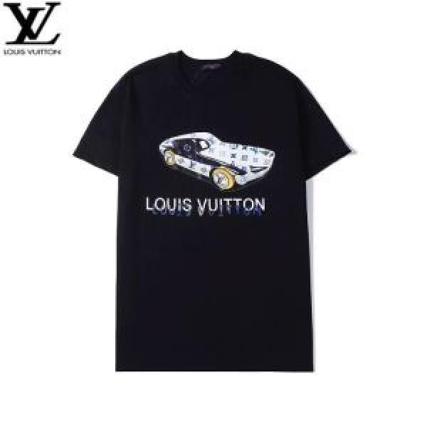 20SS☆送料込 2色可選 ルイ ヴィトン LOUIS VUITTON 大人気のブランドの新作 半袖Tシャツ