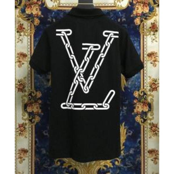 シンプルなファッション 2色可選 半袖Tシャツ この時期の一番人気は ルイ ヴィトン LOUIS VUITTON
